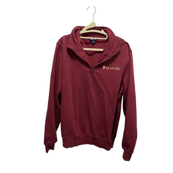 Elon 1/4 zip pullover, maroon, women’s size S - Picture 1 of 4